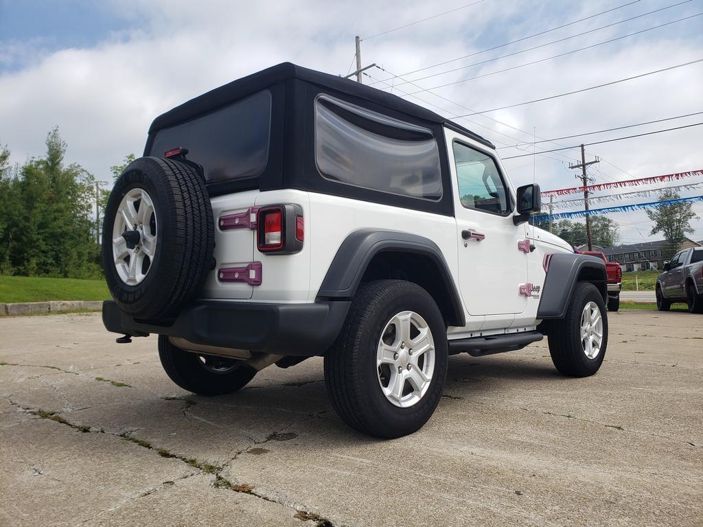 used 2020 Jeep Wrangler car, priced at $22,487