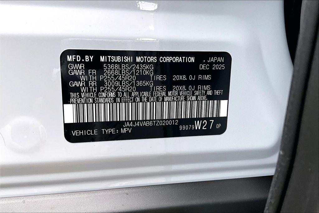 new 2026 Mitsubishi Outlander car, priced at $34,720