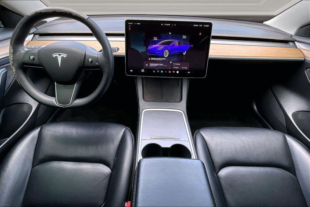 used 2022 Tesla Model 3 car, priced at $17,340