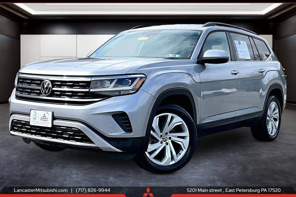 used 2021 Volkswagen Atlas car, priced at $18,380