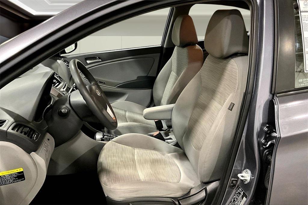 used 2017 Hyundai Accent car, priced at $8,267