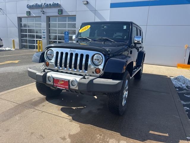 used 2013 Jeep Wrangler Unlimited car, priced at $11,769
