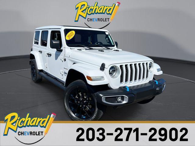 used 2022 Jeep Wrangler Unlimited 4xe car, priced at $27,969