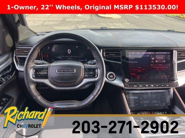 used 2023 Jeep Grand Wagoneer car, priced at $52,969