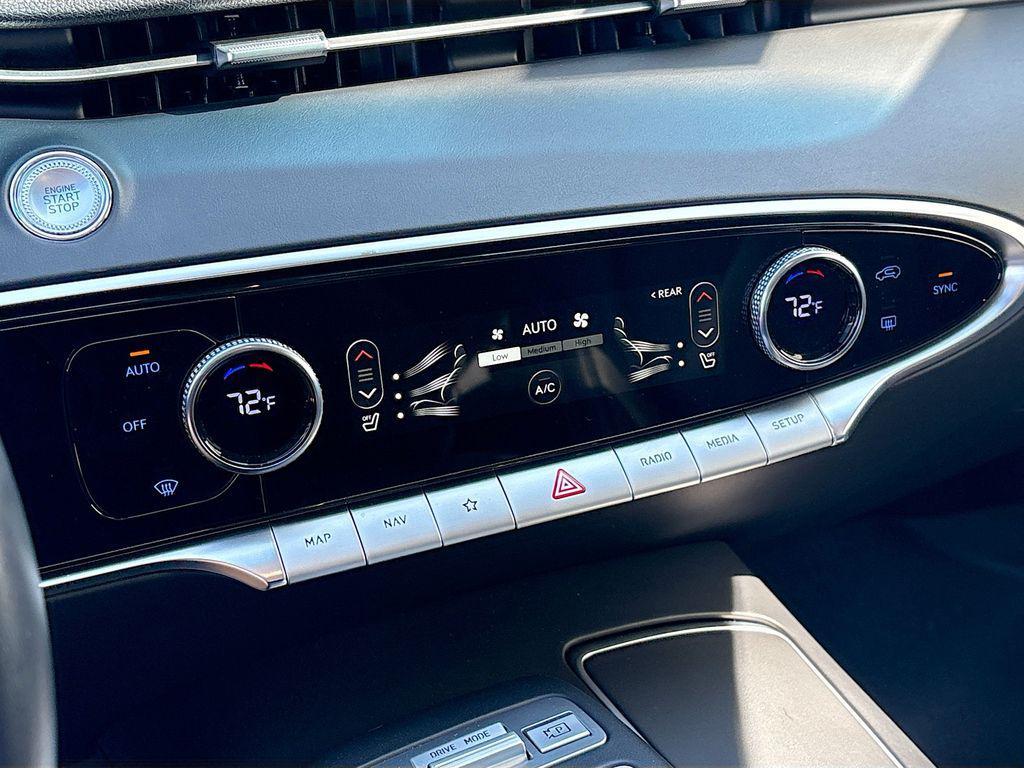 used 2022 Genesis GV70 car, priced at $27,500