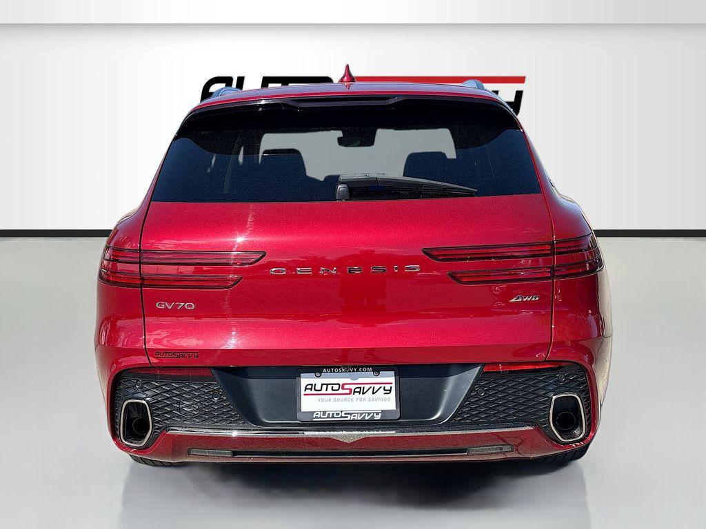 used 2022 Genesis GV70 car, priced at $27,500