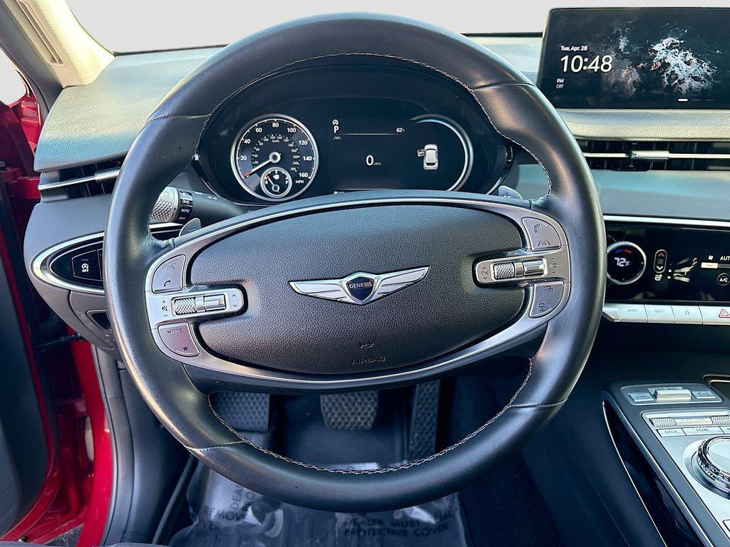used 2022 Genesis GV70 car, priced at $27,500