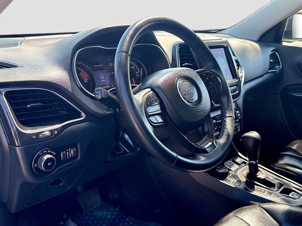 used 2021 Jeep Cherokee car, priced at $14,500