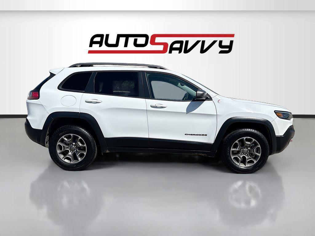 used 2021 Jeep Cherokee car, priced at $14,500