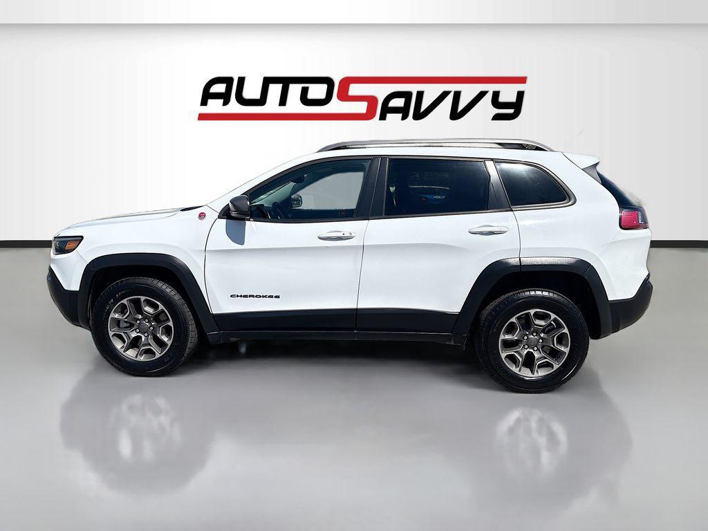 used 2021 Jeep Cherokee car, priced at $14,500