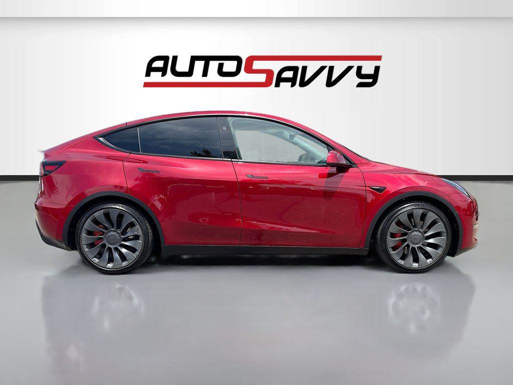 used 2024 Tesla Model Y car, priced at $34,400