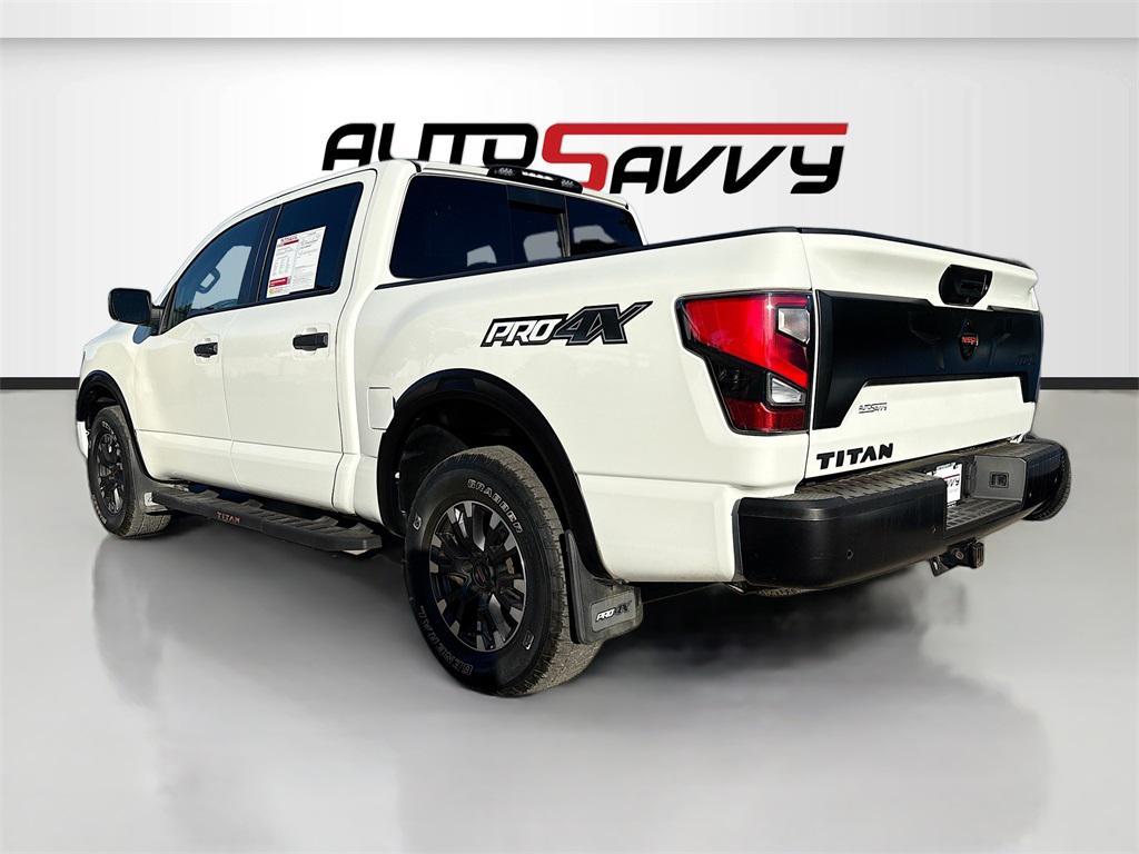 used 2021 Nissan Titan car, priced at $30,400