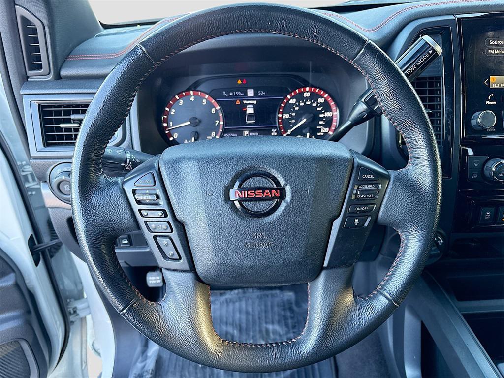 used 2021 Nissan Titan car, priced at $30,400