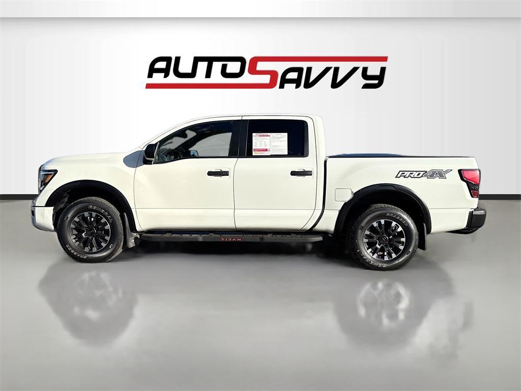 used 2021 Nissan Titan car, priced at $30,400