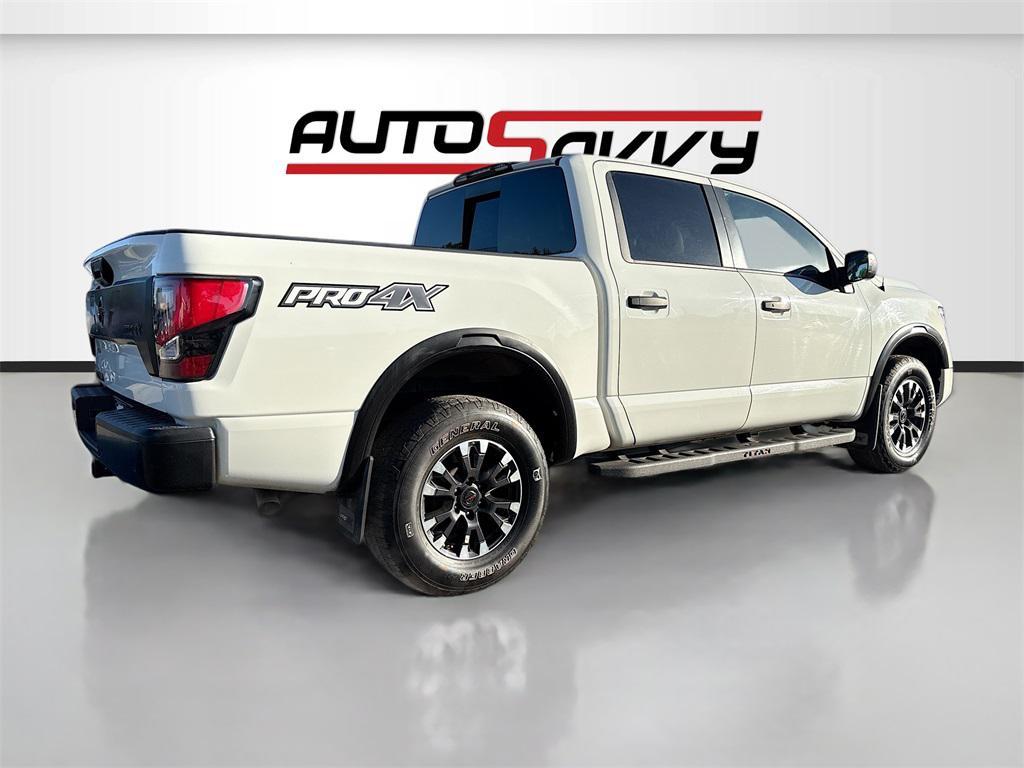 used 2021 Nissan Titan car, priced at $30,400