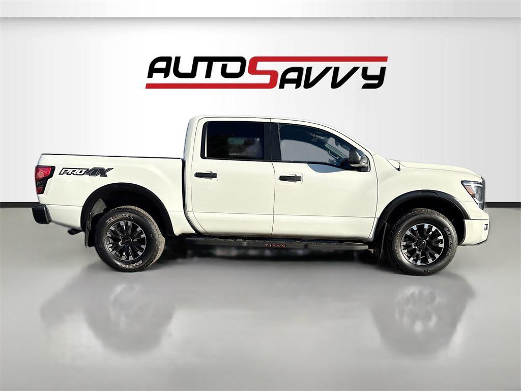 used 2021 Nissan Titan car, priced at $30,400