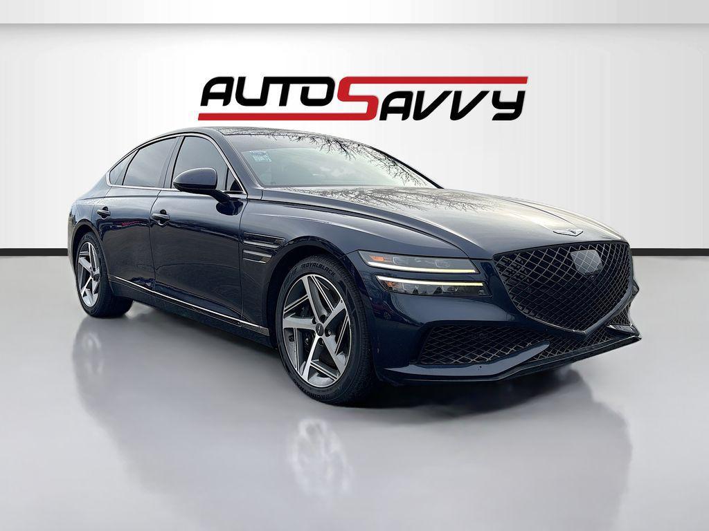 used 2024 Genesis G80 car, priced at $39,600