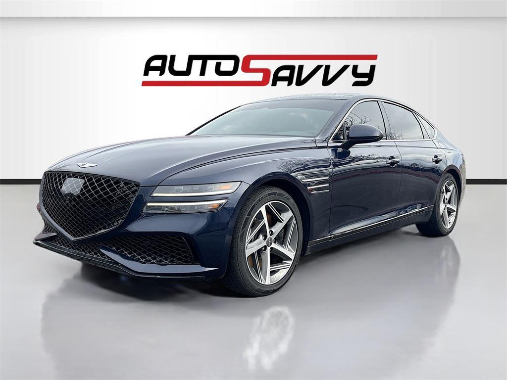used 2024 Genesis G80 car, priced at $40,500