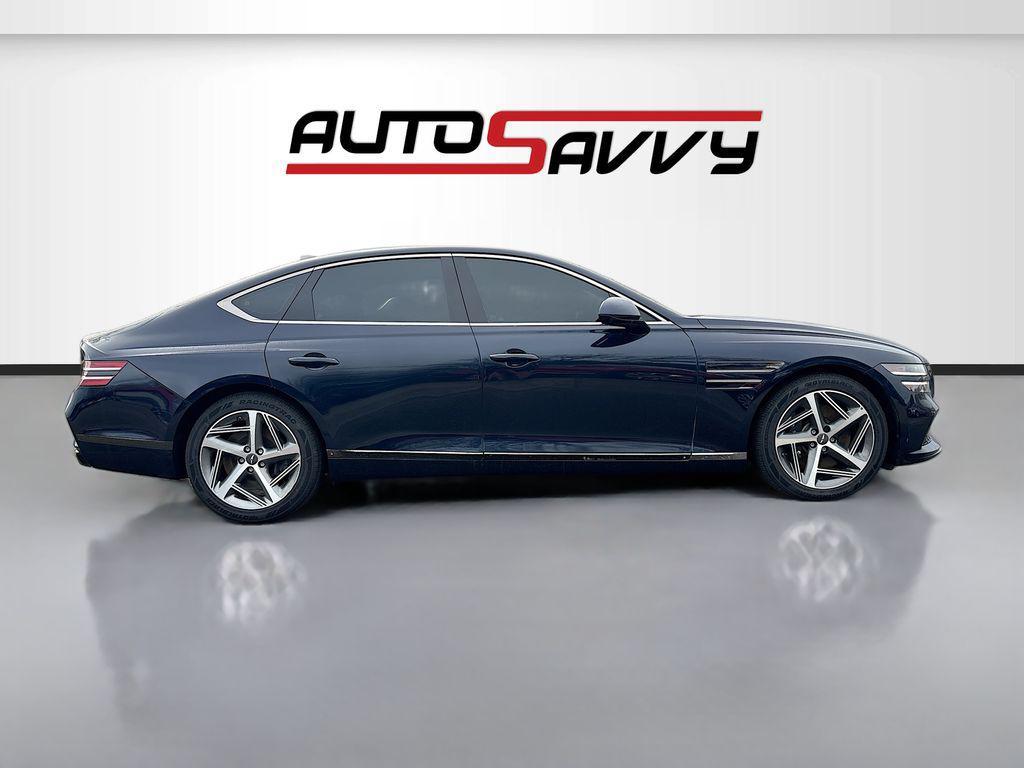 used 2024 Genesis G80 car, priced at $38,800