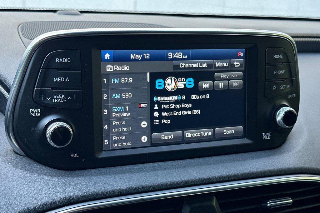 used 2020 Hyundai Santa Fe car, priced at $15,495