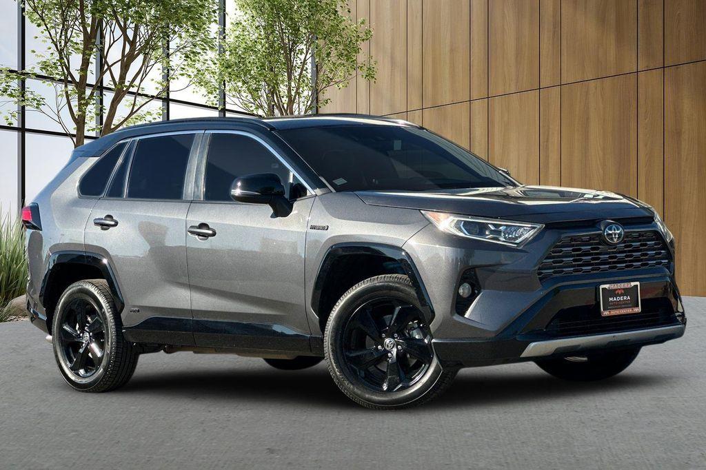 used 2021 Toyota RAV4 Hybrid car, priced at $27,495