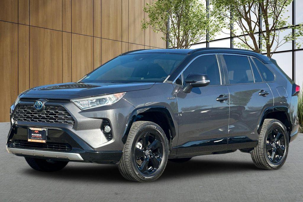 used 2021 Toyota RAV4 Hybrid car, priced at $27,495