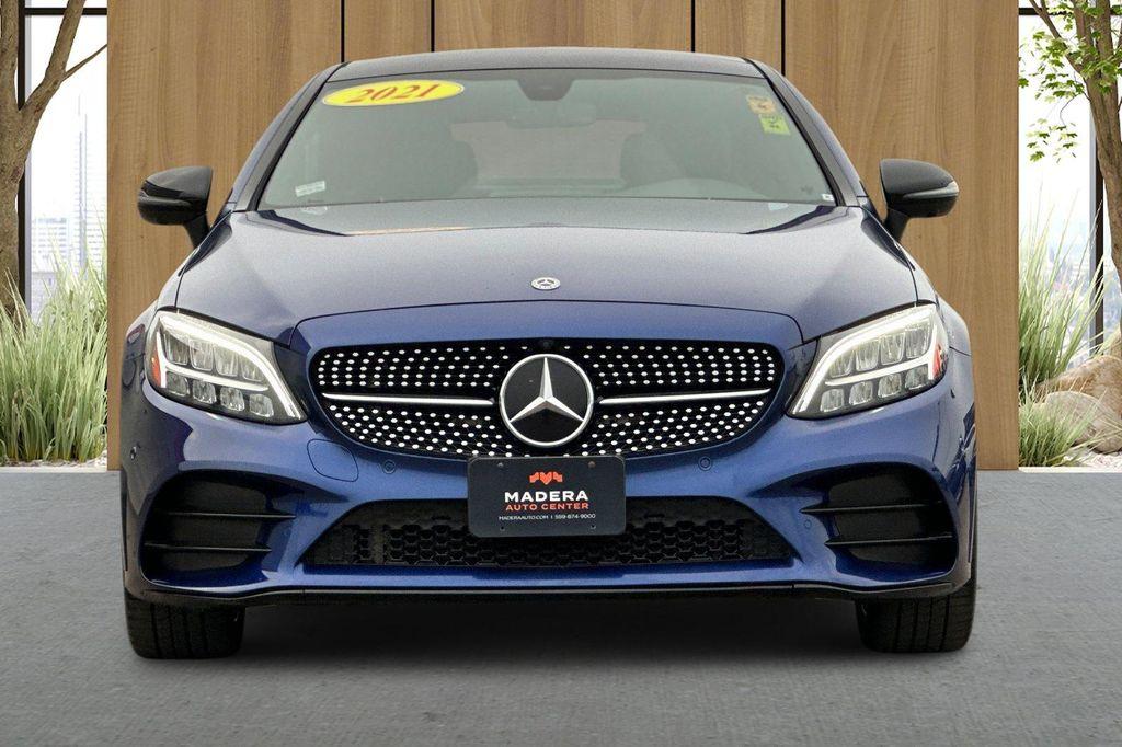 used 2021 Mercedes-Benz C-Class car, priced at $23,995