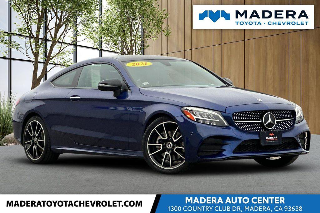 used 2021 Mercedes-Benz C-Class car, priced at $23,995