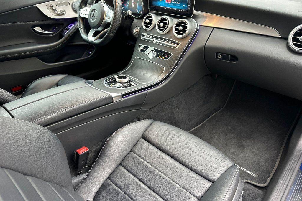 used 2021 Mercedes-Benz C-Class car, priced at $23,995