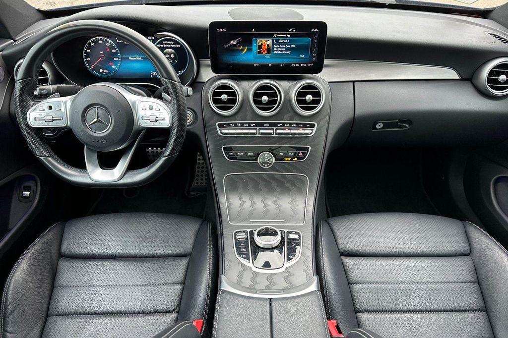 used 2021 Mercedes-Benz C-Class car, priced at $23,995