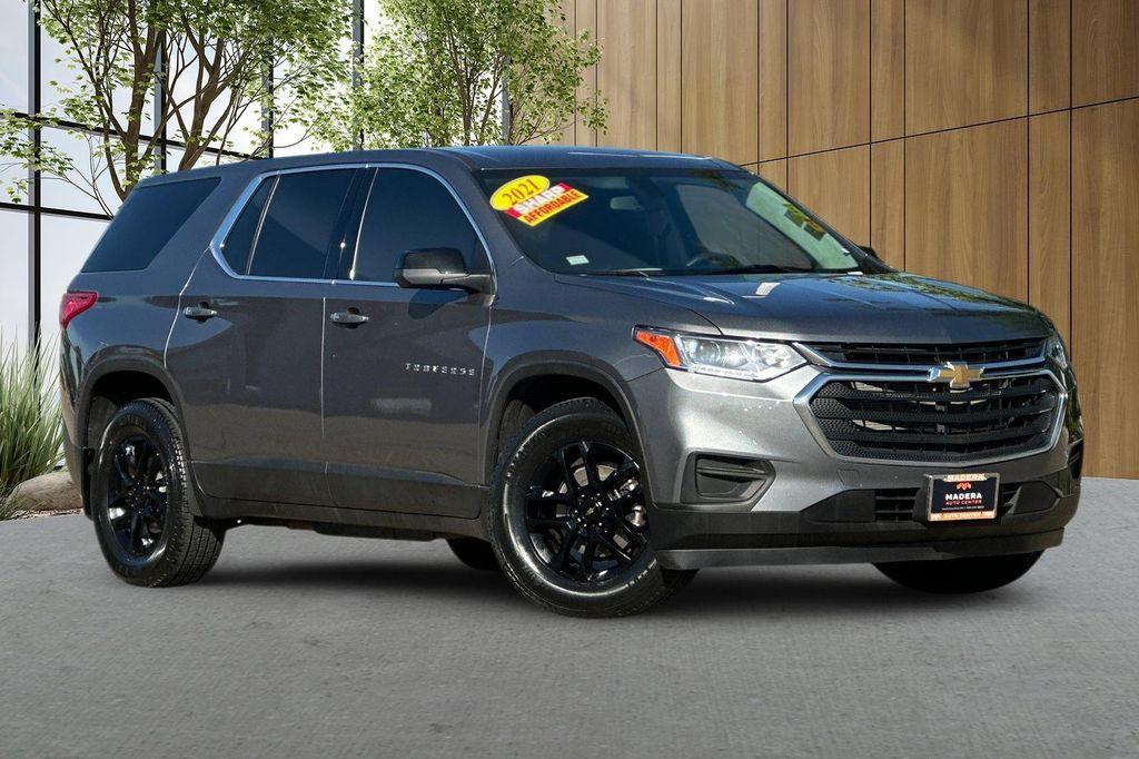 used 2021 Chevrolet Traverse car, priced at $19,395