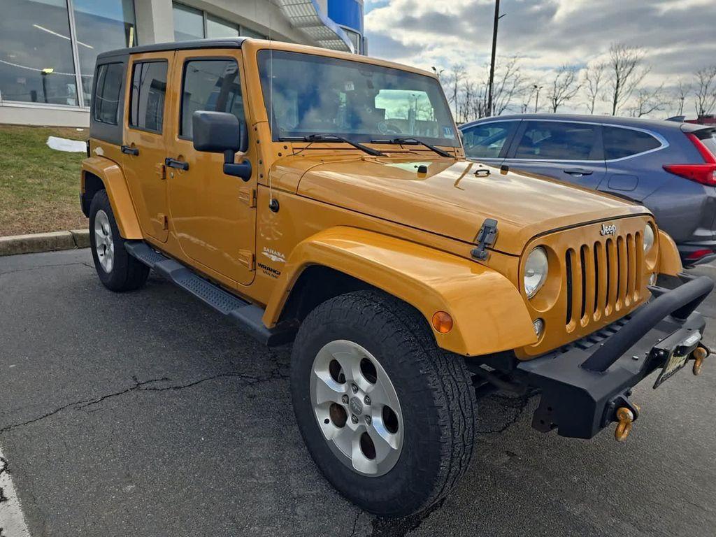 used 2014 Jeep Wrangler Unlimited car, priced at $14,990