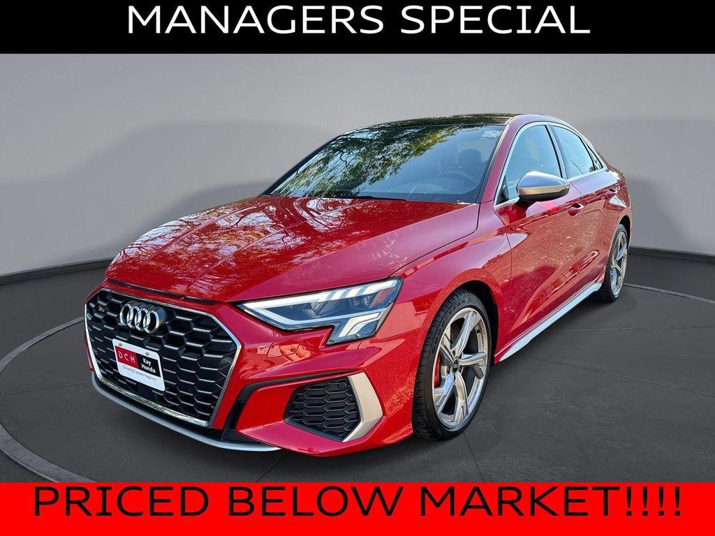 used 2023 Audi S3 car, priced at $37,790