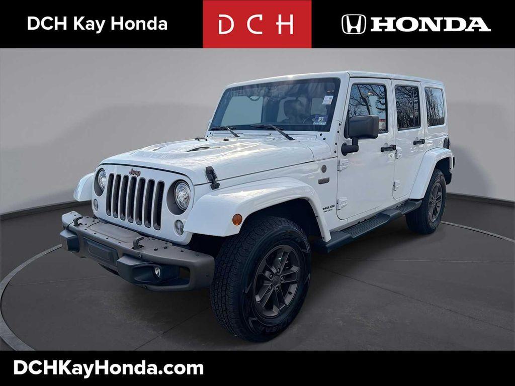 used 2017 Jeep Wrangler Unlimited car, priced at $22,390