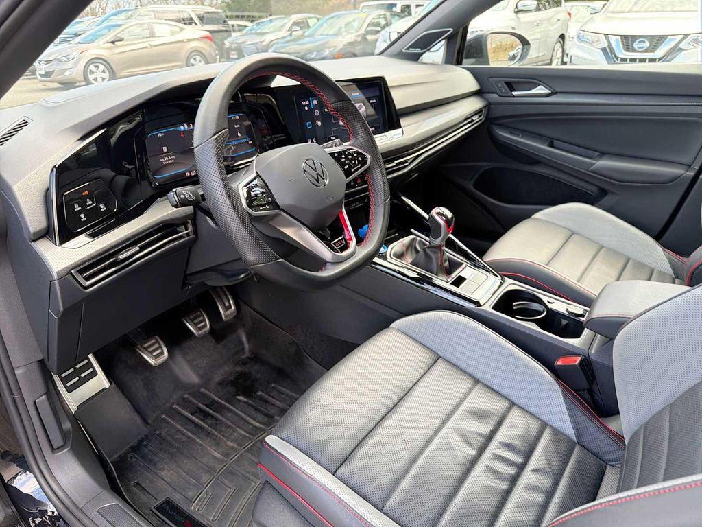 used 2024 Volkswagen Golf GTI car, priced at $34,390