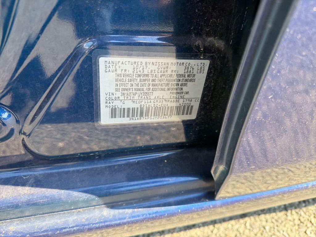 used 2018 Nissan Sentra car, priced at $10,489