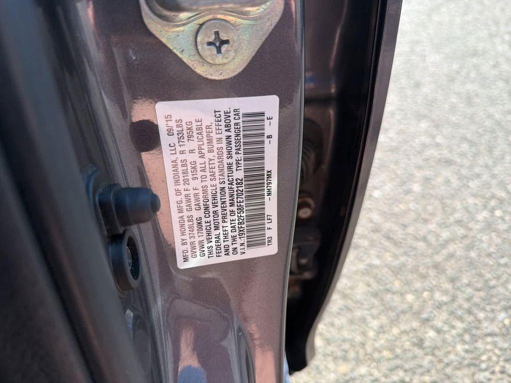 used 2015 Honda Civic car, priced at $10,999