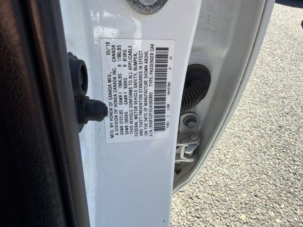 used 2018 Honda Civic car, priced at $12,988