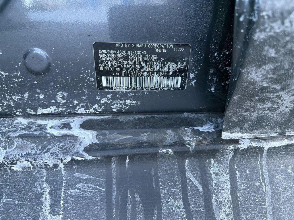 used 2022 Subaru WRX car, priced at $24,990