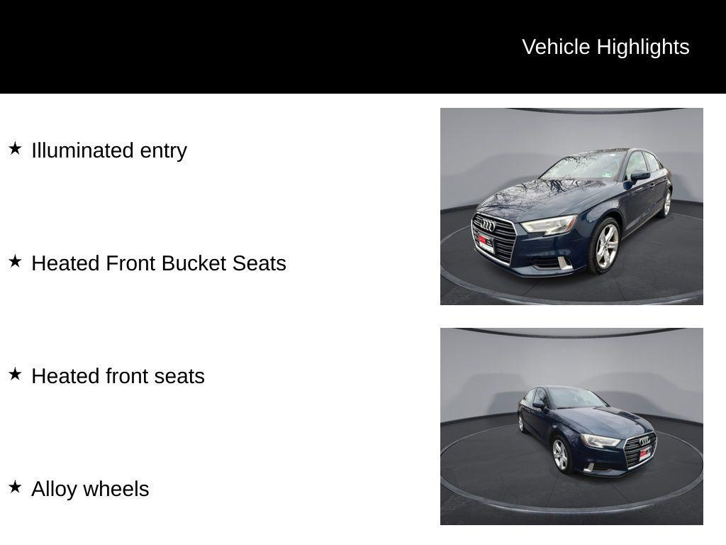 used 2018 Audi A3 car, priced at $10,490