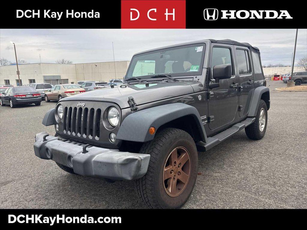 used 2016 Jeep Wrangler Unlimited car, priced at $16,490