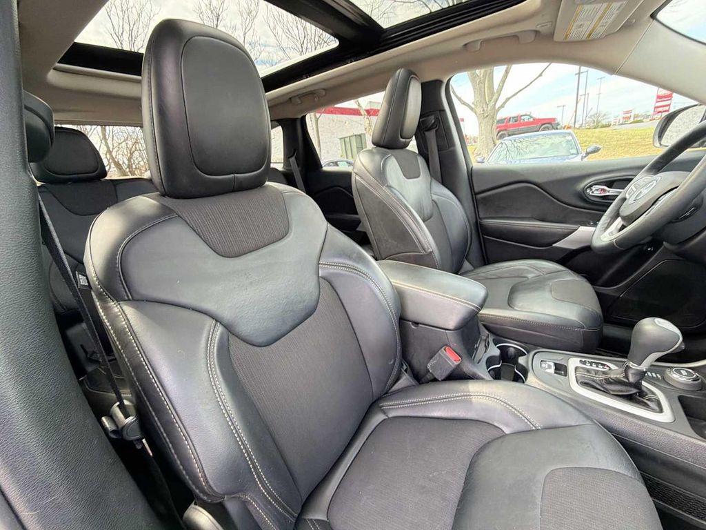 used 2018 Jeep Cherokee car, priced at $15,288