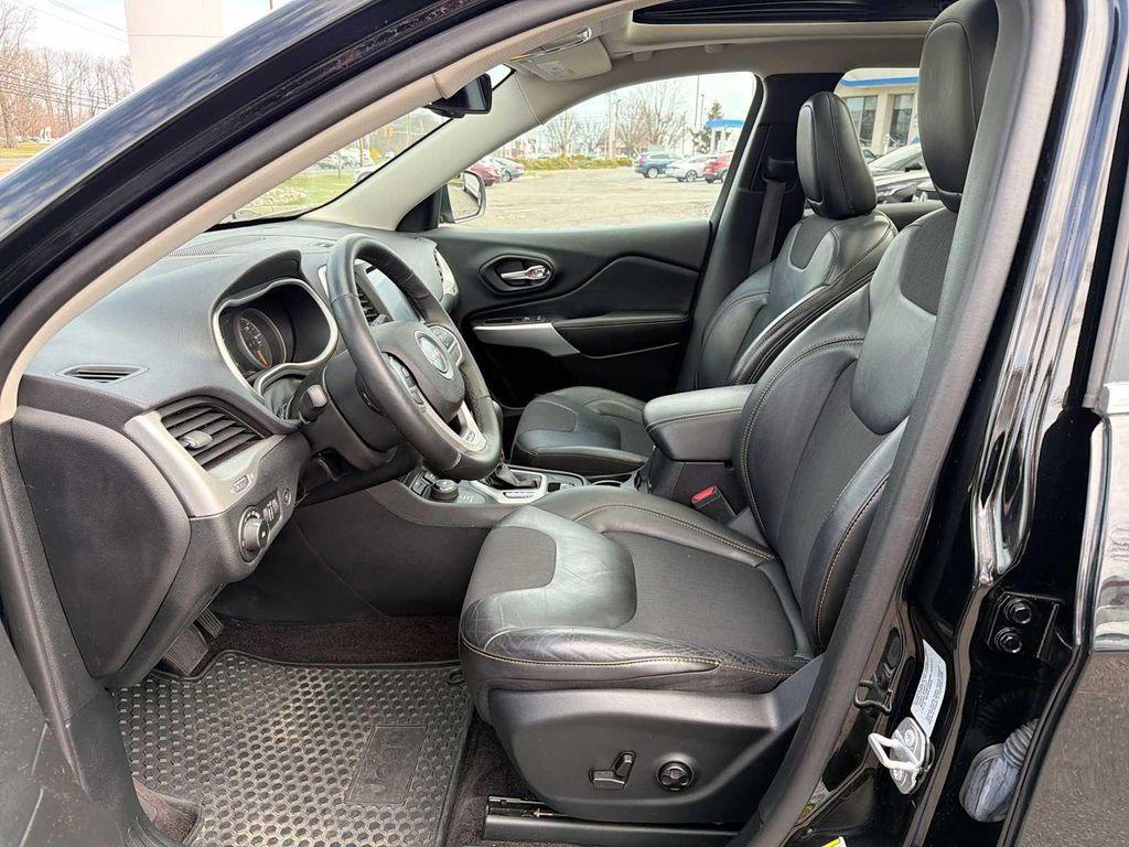 used 2018 Jeep Cherokee car, priced at $15,288