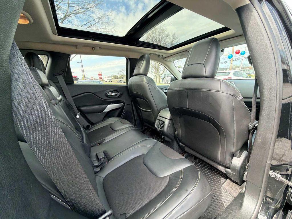 used 2018 Jeep Cherokee car, priced at $15,288