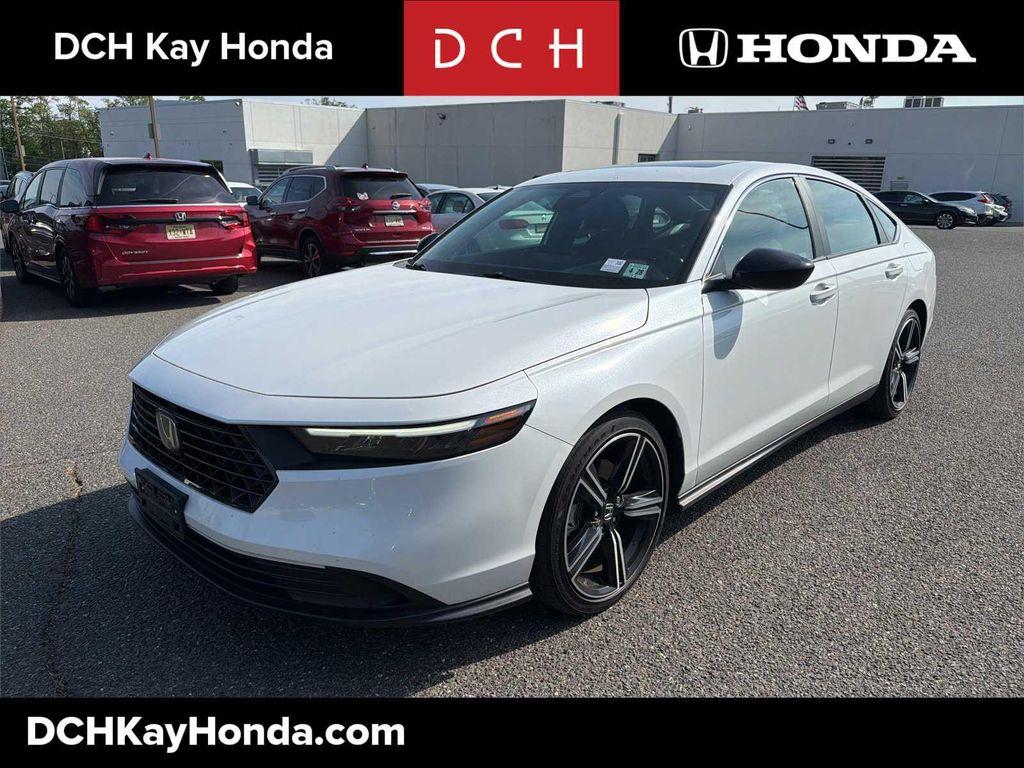 used 2023 Honda Accord Hybrid car, priced at $27,388