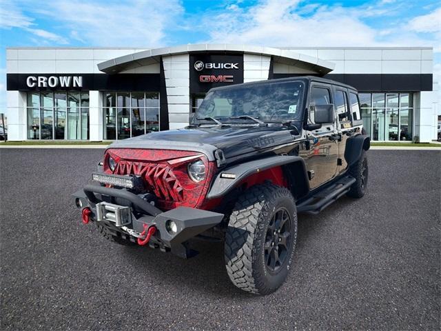 used 2020 Jeep Wrangler Unlimited car, priced at $26,995