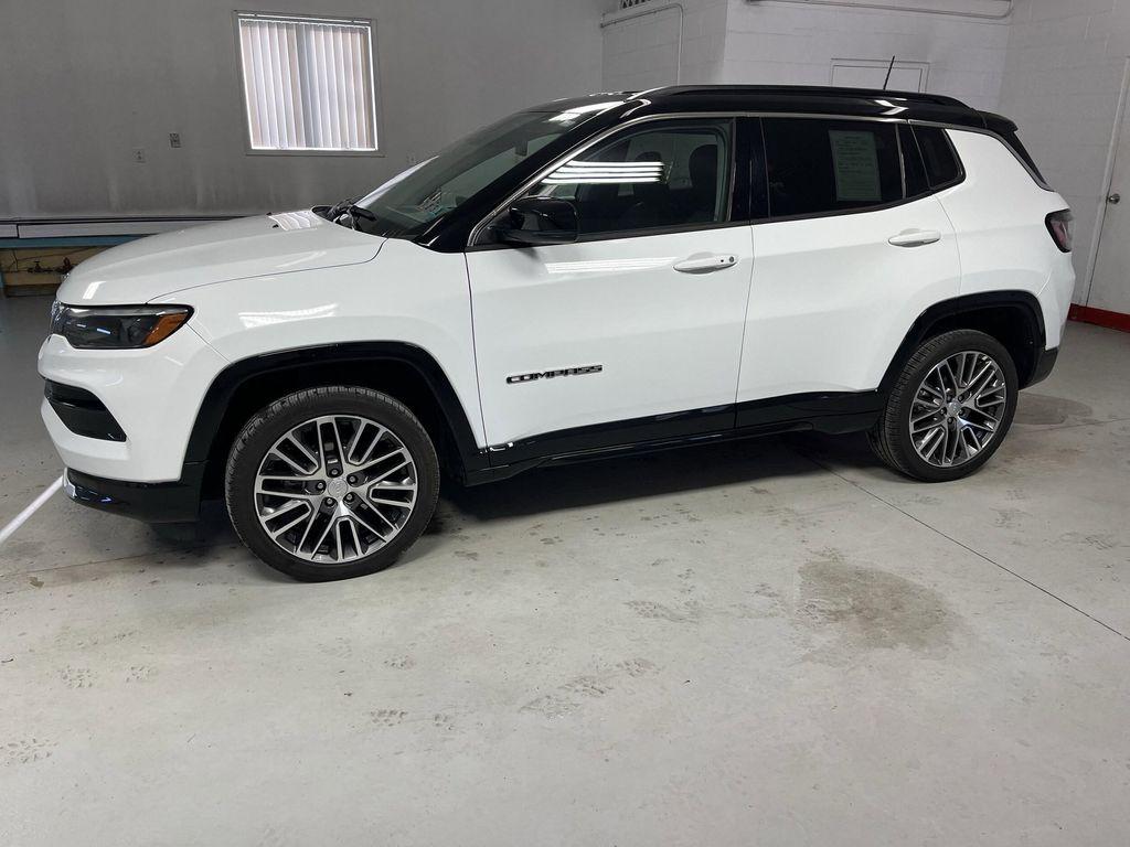 used 2022 Jeep Compass car, priced at $21,995