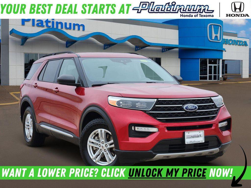 used 2021 Ford Explorer car, priced at $19,937