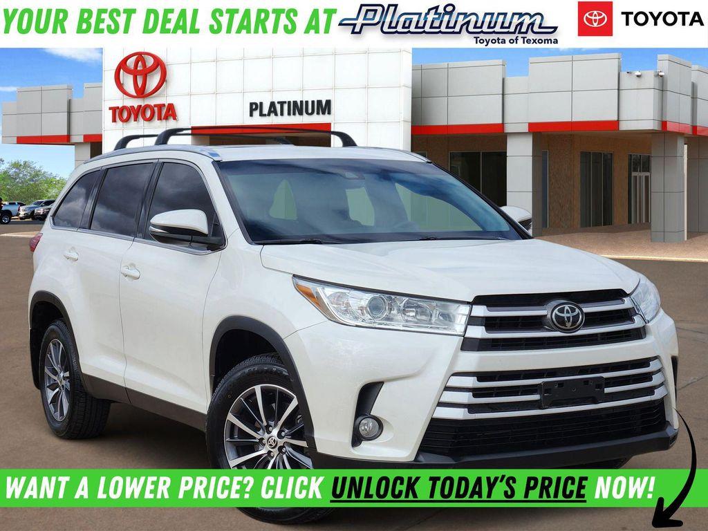 used 2019 Toyota Highlander car, priced at $21,414