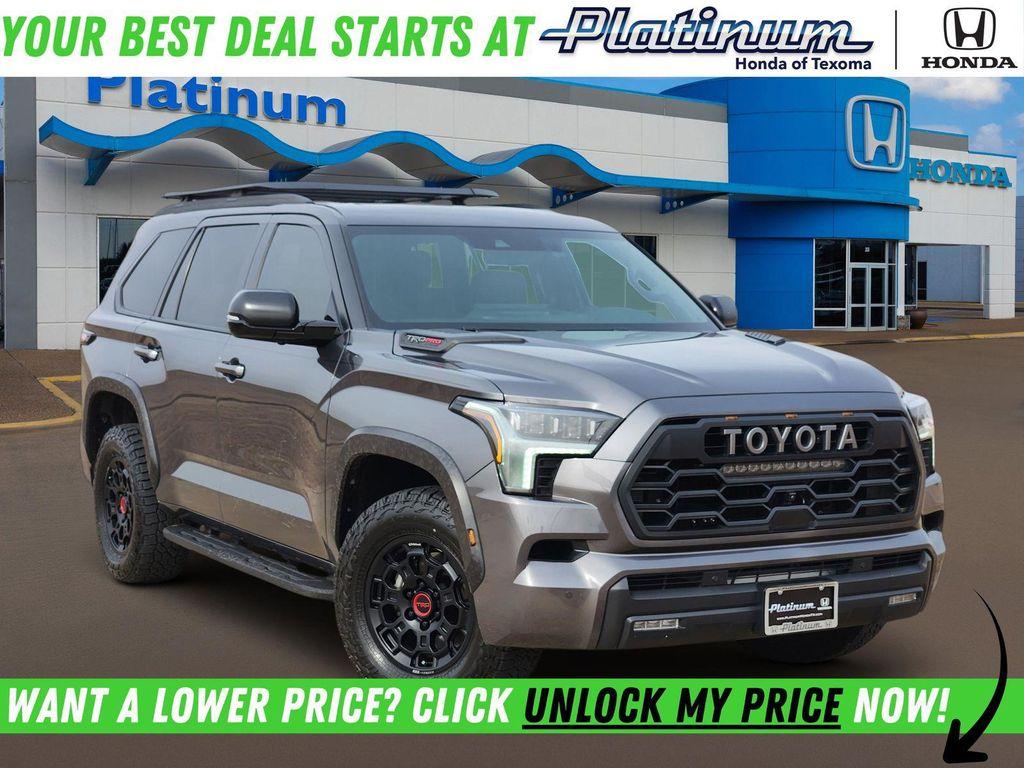 used 2024 Toyota Sequoia car, priced at $77,780